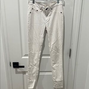 rag & bone White Legging Jeans Size 28